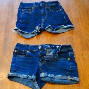 American eagle super stretch Jean shorts